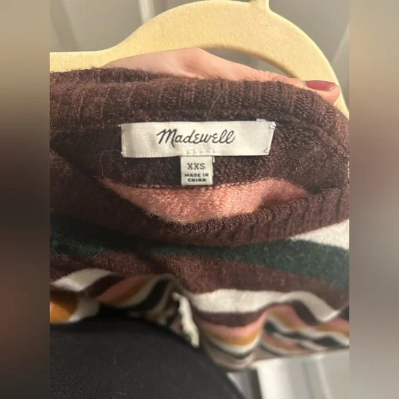 Madewell Striped Sweater - Picture 2 of 4